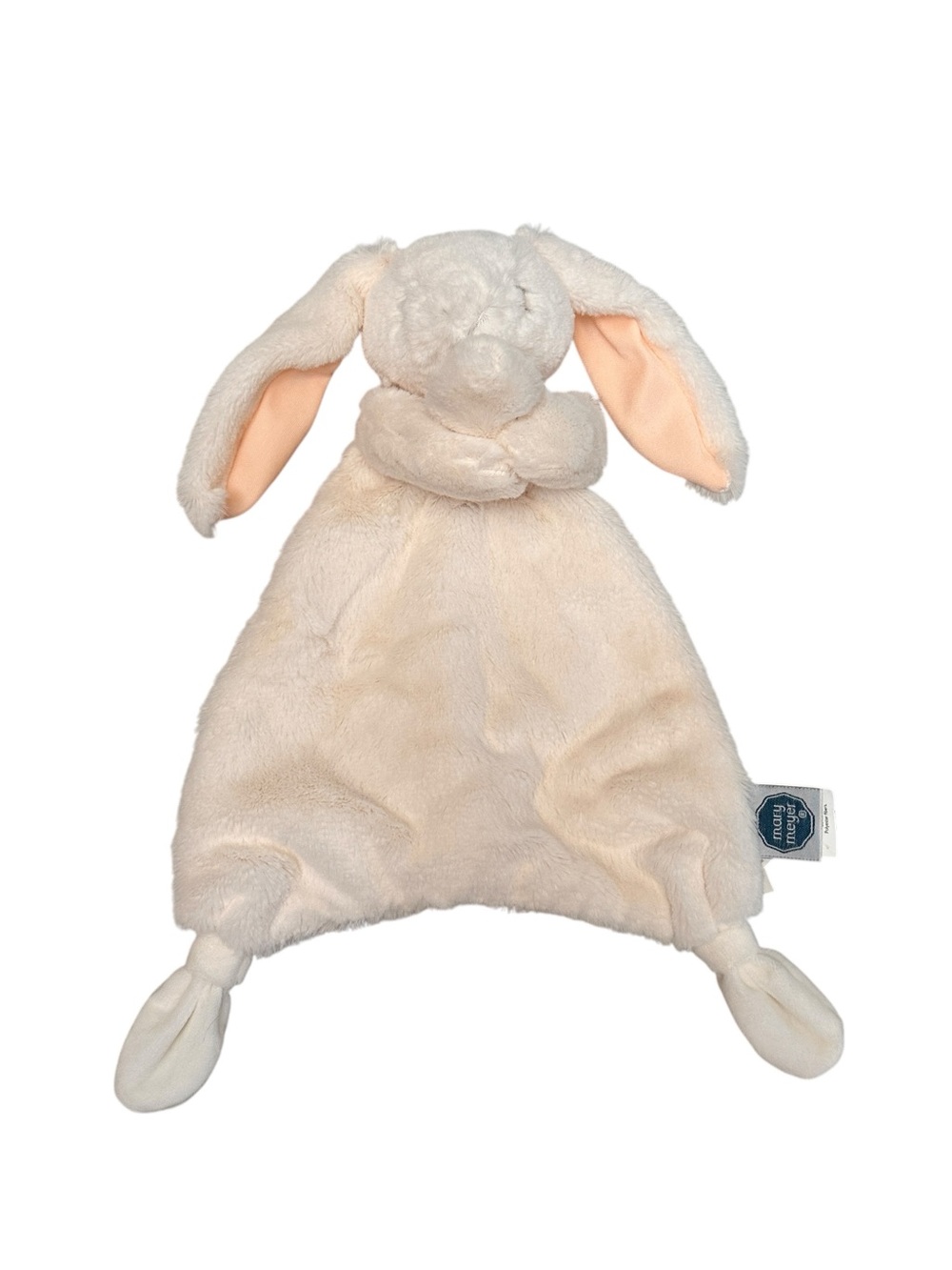 Mary Meyer Lovey Plush Soft Silky Bunny Rabbit Security Blanket Toy